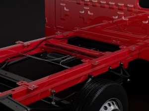 wv crafter chassis double-cab 2017 3D मॉडल