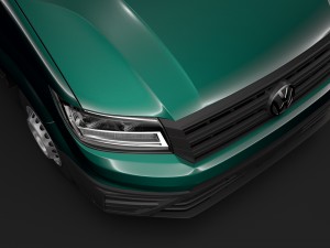 wv crafter chassis single-cab 2017 Modello 3D