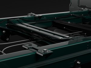 wv crafter chassis single-cab 2017 Modello 3D