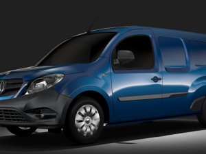 mercedes benz citan van l3 2017 3D Model