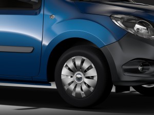 mercedes benz citan van l3 2017 3D Model