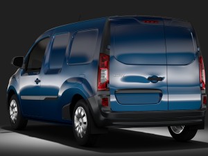 mercedes benz citan van l3 2017 3D Model
