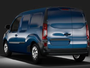 mercedes benz citan van l3 2017 3D Model