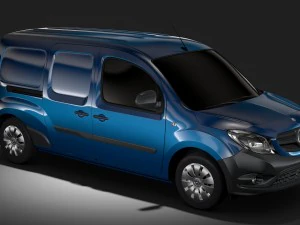 mercedes benz citan van l3 2017 3D Model