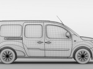 mercedes benz citan van l3 2017 3D Model
