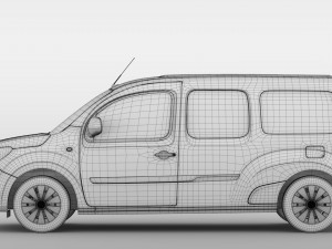 mercedes benz citan van l3 2017 3D Model