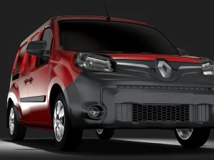 renault kangoo maxi furgone 2017 l3 2017 Modello 3D