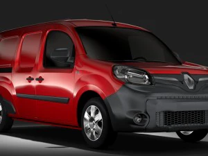 renault kangoo maxi van 2017 l3 2017 3D Model