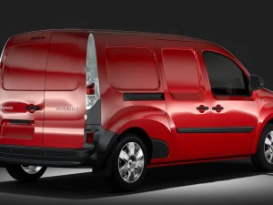 renault kangoo maxi van 2017 l3 2017 3D Model