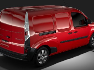 renault kangoo maxi van 2017 l3 2017 3D Model