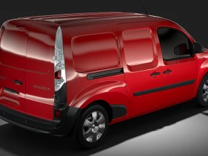 renault kangoo maxi van 2017 l3 2017 3D Model