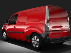 renault kangoo maxi van 2017 l3 2017 3D Model