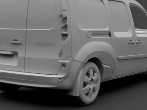 renault kangoo maxi van 2017 l3 2017 3D Model