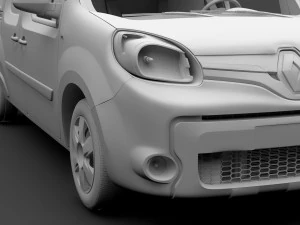 renault kangoo maxi van 2017 l3 2017 3D Model
