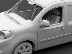 renault kangoo maxi van 2017 l3 2017 3D Model