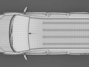 renault kangoo maxi van 2017 l3 2017 3D Model
