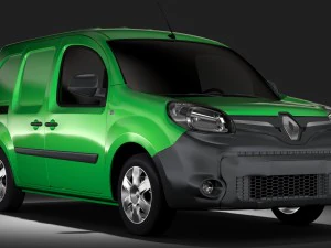 renault kangoo van l2 2017 3D Model