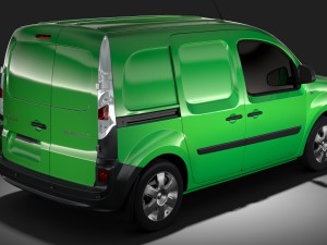 renault kangoo van l2 2017 3D Model