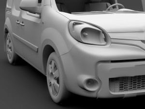 renault kangoo van l2 2017 3D Model