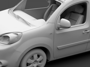 renault kangoo van l2 2017 3D Model