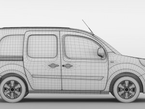 renault kangoo van l2 2017 3D Model