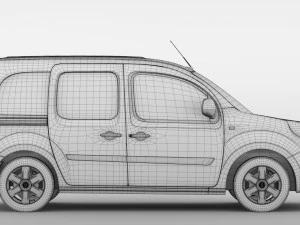 renault kangoo van l2 2017 3D Model