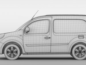 renault kangoo van l2 2017 3D Model
