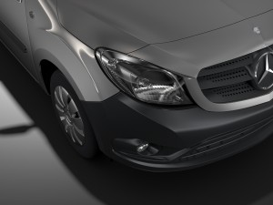 mercedes benz citan van l2 2017 3D मॉडल