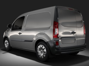 mercedes benz citan van l2 2017 3D मॉडल