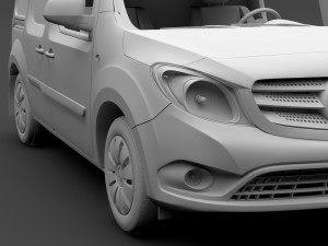 mercedes benz citan van l2 2017 3D मॉडल