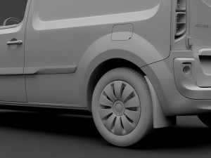 mercedes benz citan van l2 2017 3D मॉडल