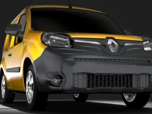 renault kangoo van 2017 l1 2017 Modelo 3D