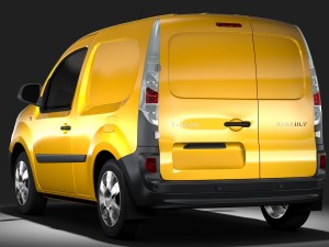 renault kangoo van 2017 l1 2017 Model 3D