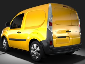 renault kangoo van 2017 l1 2017 Model 3D