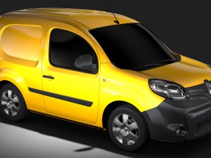 renault kangoo van 2017 l1 2017 Model 3D