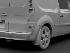 renault kangoo van 2017 l1 2017 Model 3D