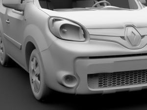 renault kangoo van 2017 l1 2017 Model 3D