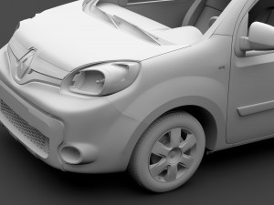 renault kangoo van 2017 l1 2017 Model 3D