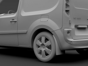 renault kangoo van 2017 l1 2017 Model 3D