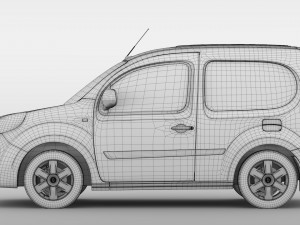 renault kangoo van 2017 l1 2017 Model 3D