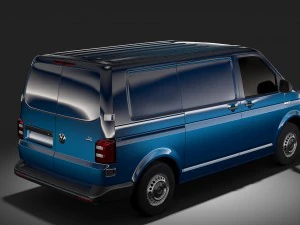 volkswagen transporter van l1h1 t6 2017 3D Model