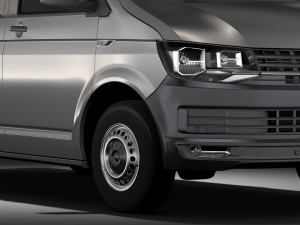 volkswagen transporter van l1h3 t6 2017 3D 모델