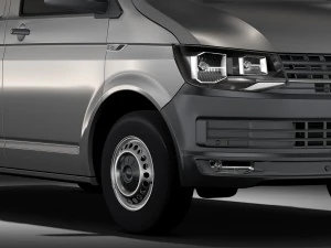 volkswagen transporter van l1h3 t6 2017 3D Model
