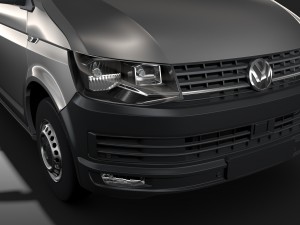 volkswagen transporter van l1h3 t6 2017 3D 모델