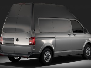 volkswagen transporter van l1h3 t6 2017 3D 모델