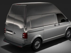 volkswagen transporter van l1h3 t6 2017 3D Model