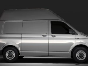 volkswagen transporter van l1h3 t6 2017 3D Model
