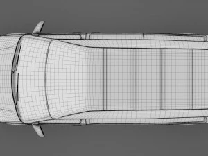 volkswagen transporter van l2h3 t6 2017 3D Model