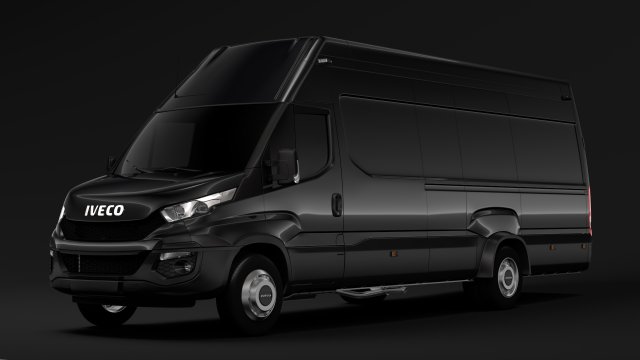 iveco daily van 2014-2016 l5h3 3D 모델 .c4d .max .obj .3ds .fbx .stl .blend 