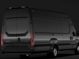 iveco daily van 2014-2016 l5h3 3D 모델